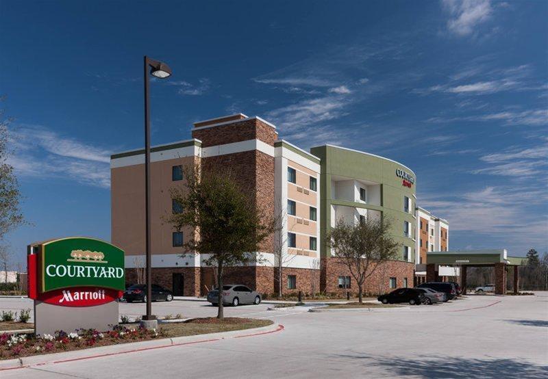 Courtyard By Marriott Houston North/Shenandoah Hotel The Woodlands Bagian luar foto