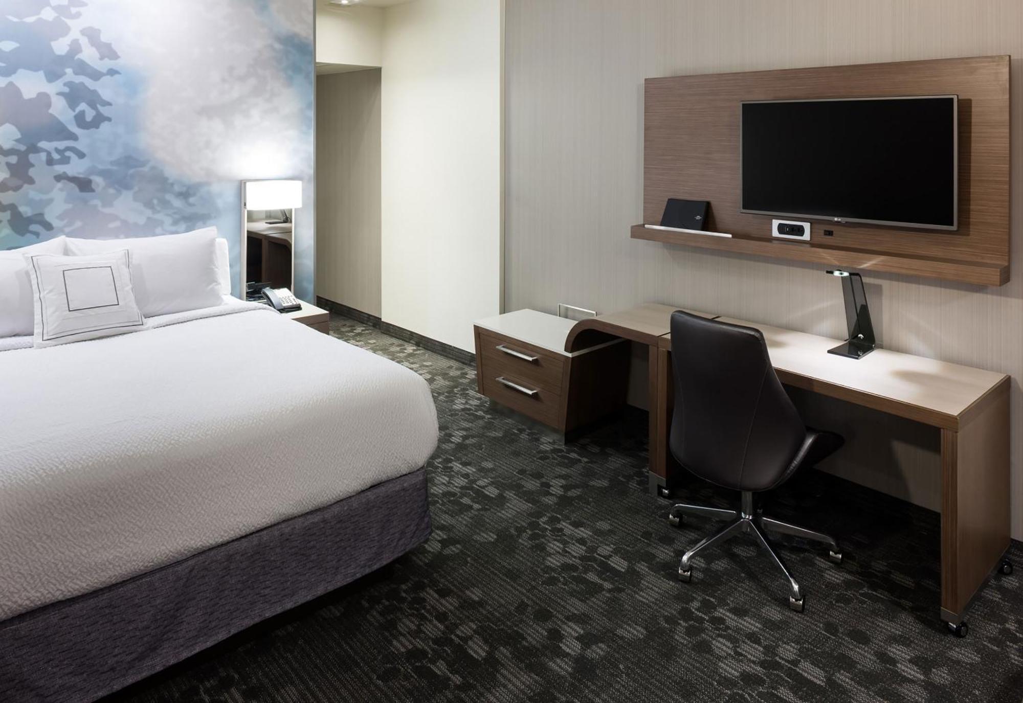 Courtyard By Marriott Houston North/Shenandoah Hotel The Woodlands Bagian luar foto